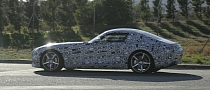 Mercedes-Benz AMG GT (C190) Caught in Production Trim [Photo Gallery]