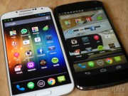 Nexus 4 vs Samsung Galaxy S4 Google Edition (comparison)