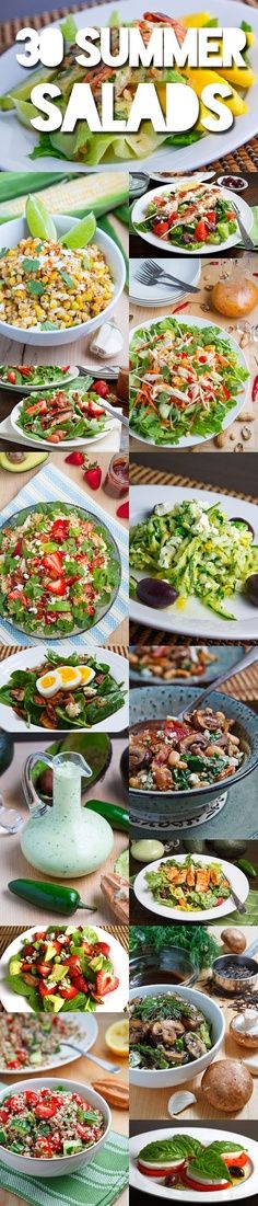 30 Summer Salads | Closet Cooking
