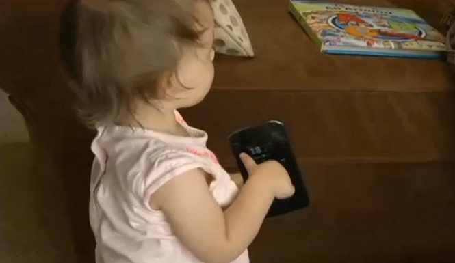 Toddler Buys Car On Dads Smartphone
